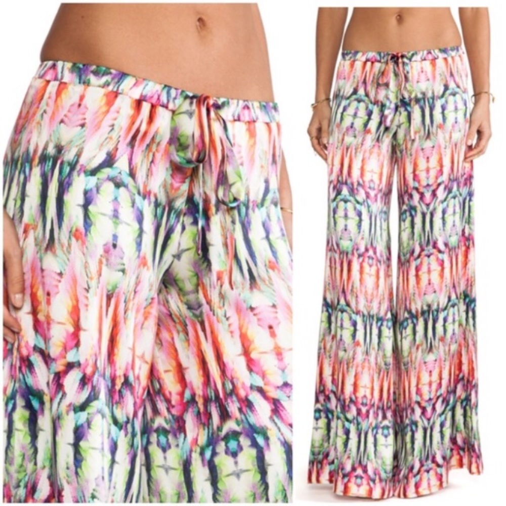 🎉Alexis🎉 SILK boho pants NWT